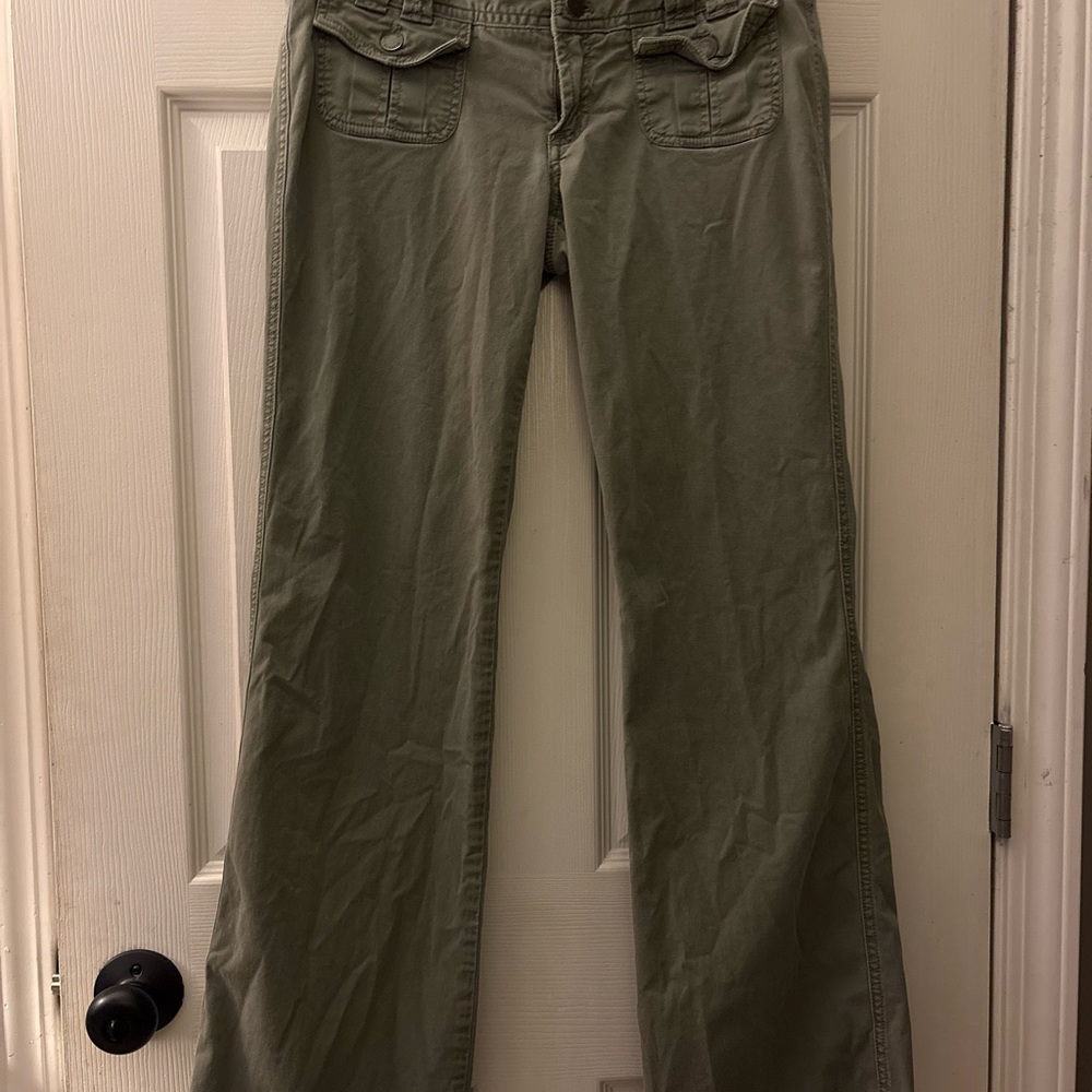 Express Olive Green Pants